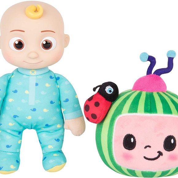 CoComelon JJ and Melon Plush Stuffed Animal Toys, 2 Pack - 8" Plush - Picture 7 of 9